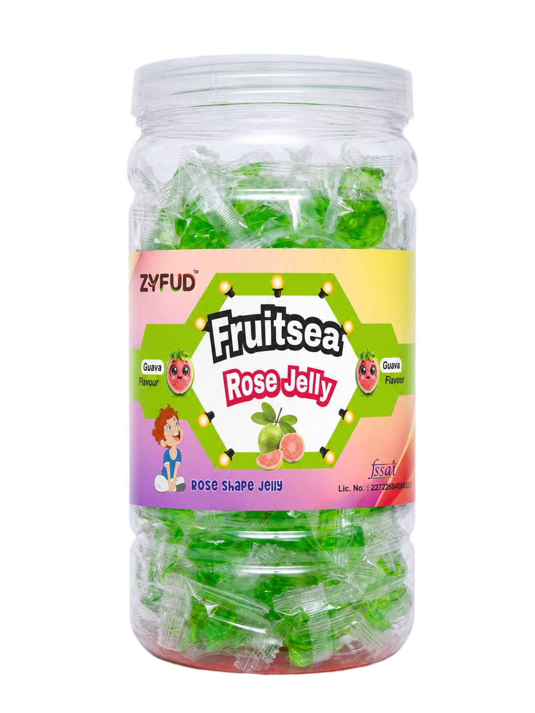 ZYFUD Jelly Tofy wholesale candy jar